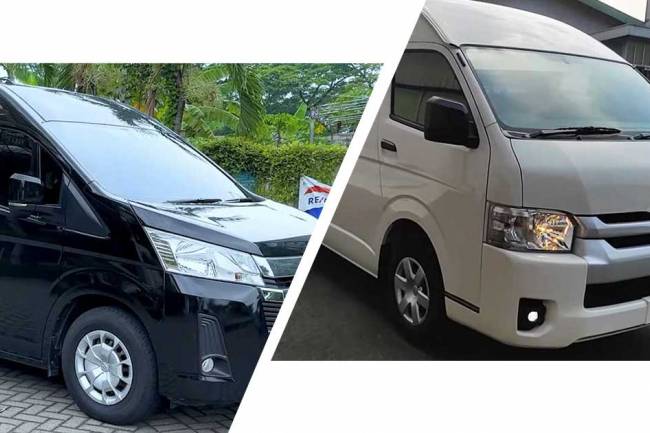 Sewa Hiace untuk Wisata Romantis di Glamping Lakeside Rancabali